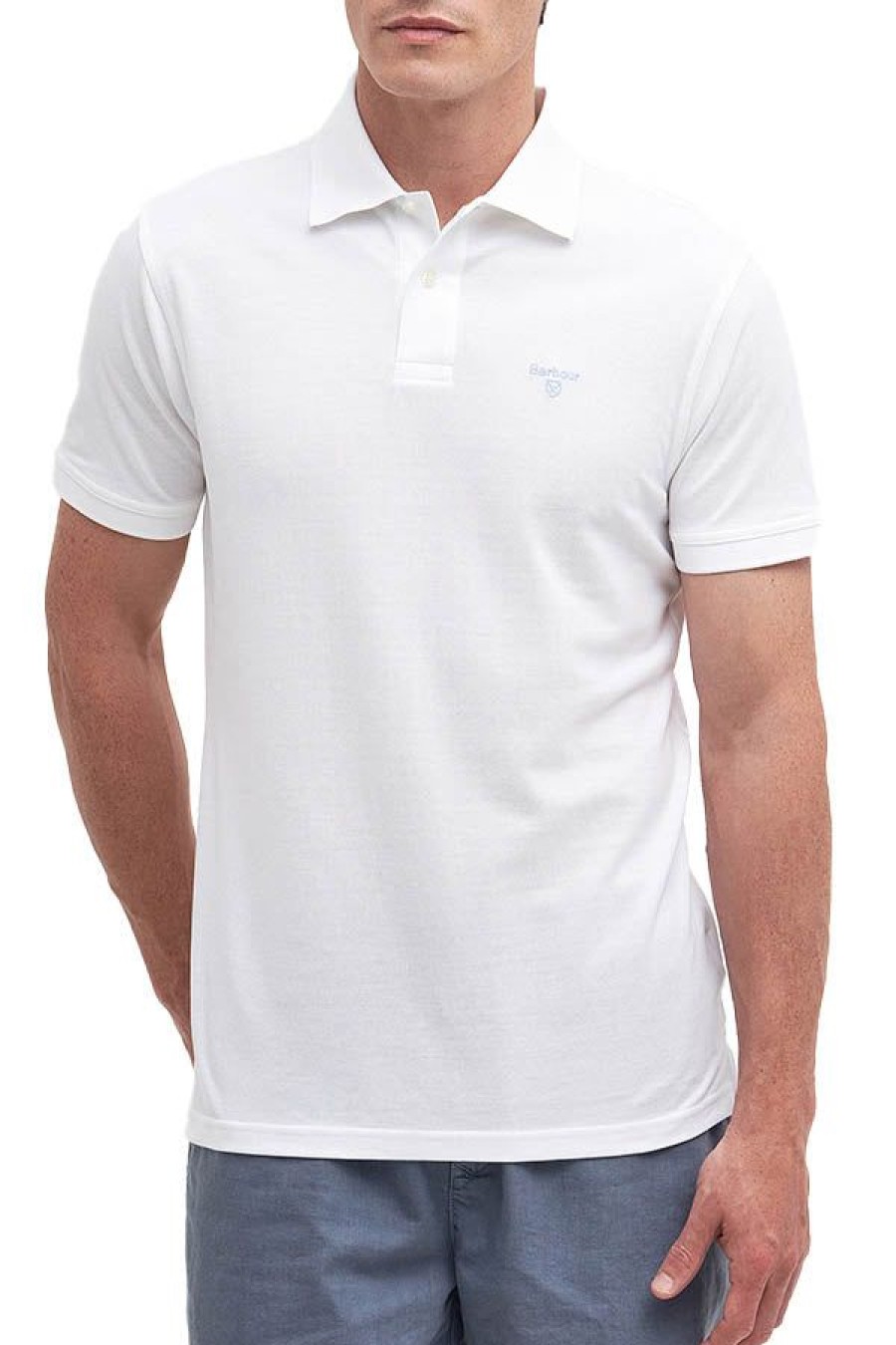 Abbigliamento BARBOUR | Polo Sports Leggera White