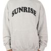 Abbigliamento KAPPY DESIGN | Sunrise Hoodie Melange White