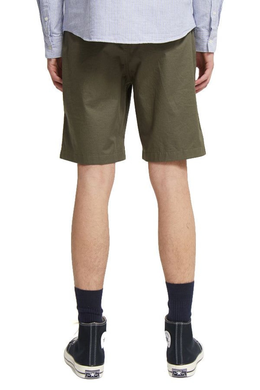 Abbigliamento WOOD WOOD | Jonathan Light Twill Shorts Olive