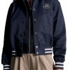 Abbigliamento TOMMY HILFIGER | Bomber Varsity Con Logo Desert Sky