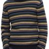 Abbigliamento SELECTED | Slhsoho Multi Stri Ls Knit Crew Neck Sky Captain