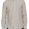 Abbigliamento ONLY & SONS | Onscaiden Ls Halfplacket Linen Shirt Chinchilla