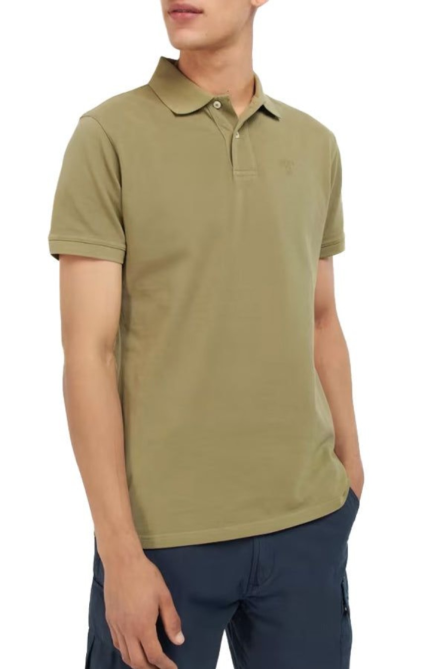 Abbigliamento BARBOUR | Washed Sports Polo Bleached Olive