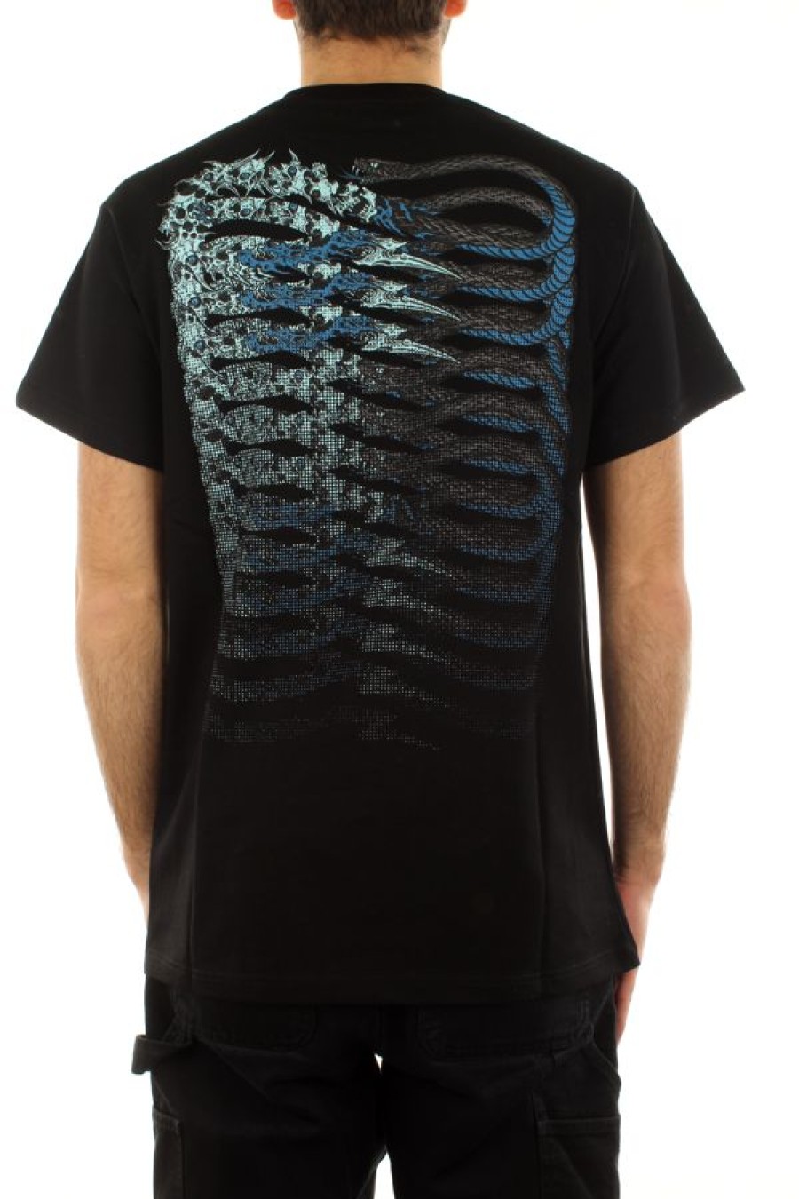 Abbigliamento PROPAGANDA | T-Shirt Ribs Skullsnake Nero