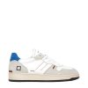 Calzature D.A.T.E. | Court 2.0 Nylon White-Bluette