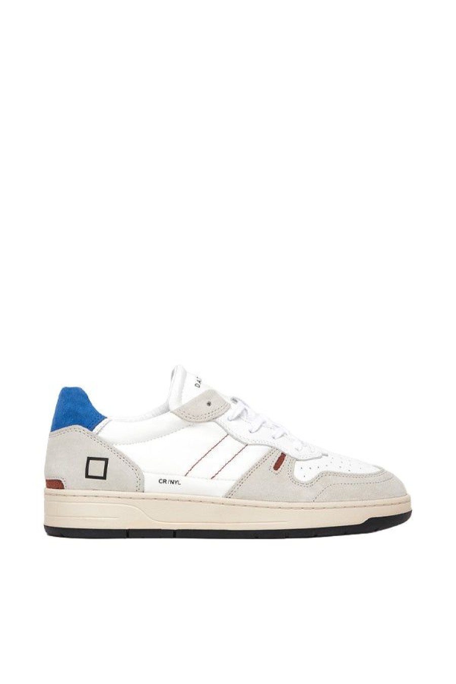 Calzature D.A.T.E. | Court 2.0 Nylon White-Bluette