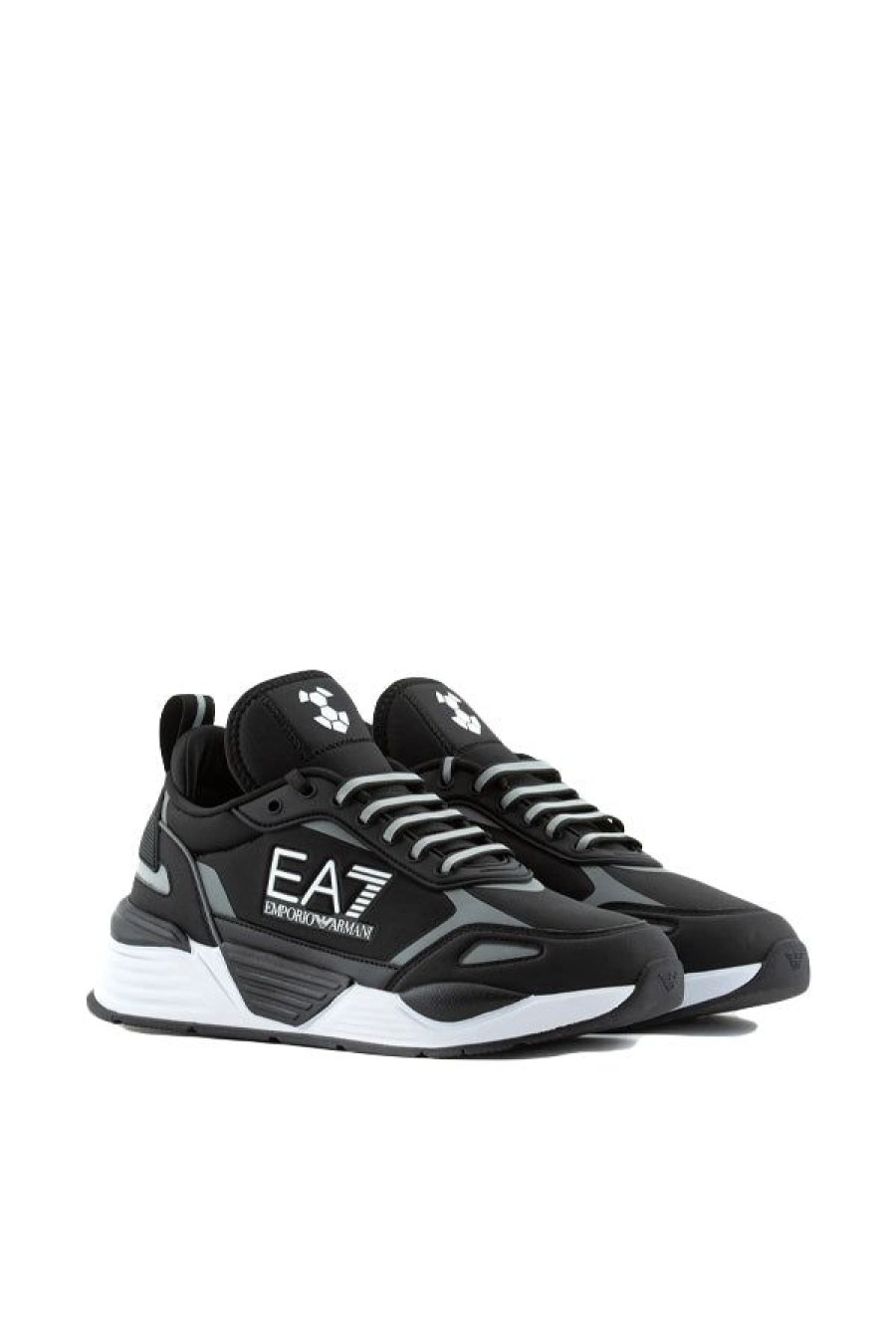 Calzature EA7 | Sneakers Ace Runner Neoprene Black+Silver