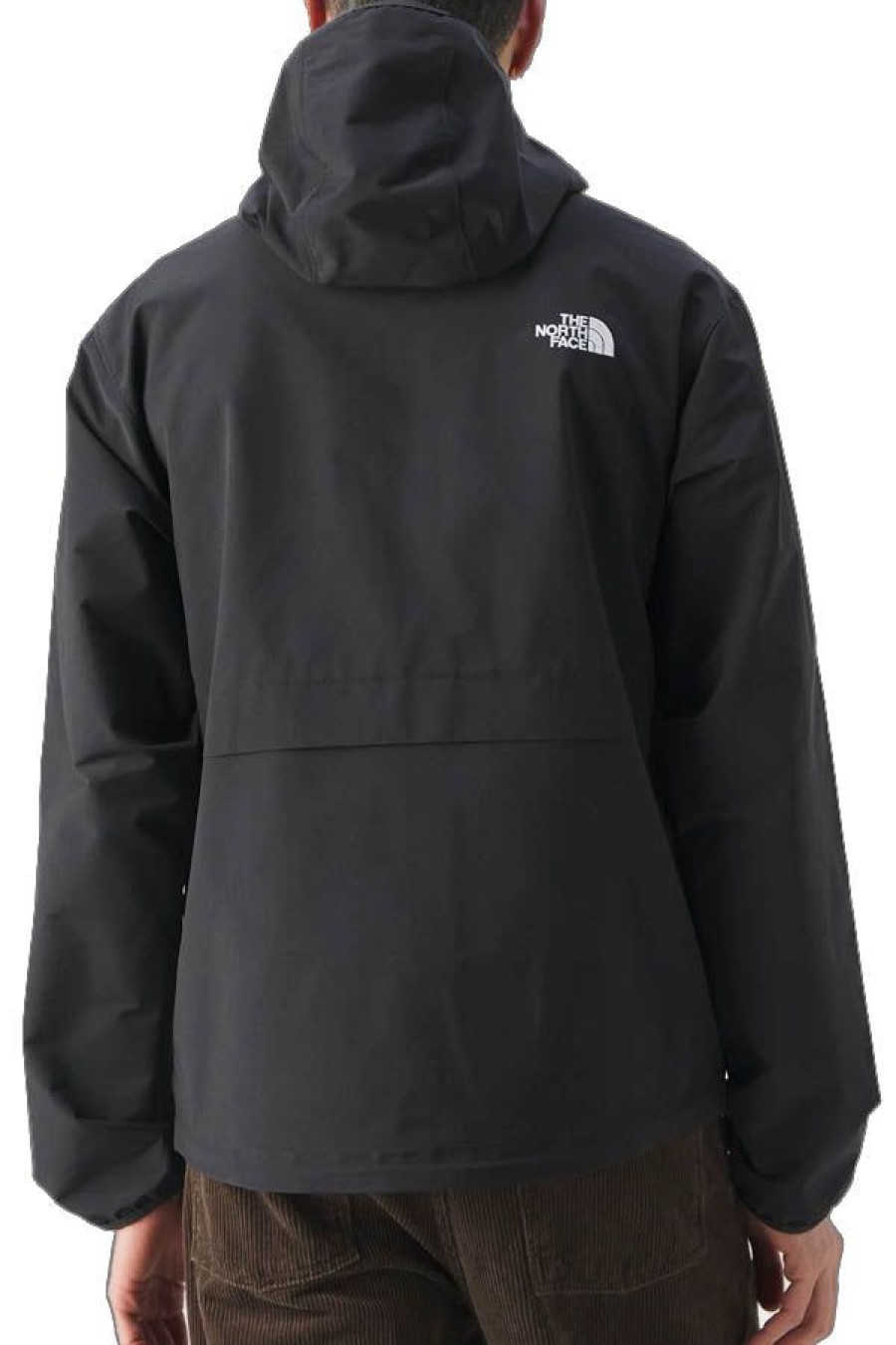 Abbigliamento THE NORTH FACE | Giacca Tnf Easy Wind Con Cappuccio E Cerniera Integrale Da Uomo Tnf Black