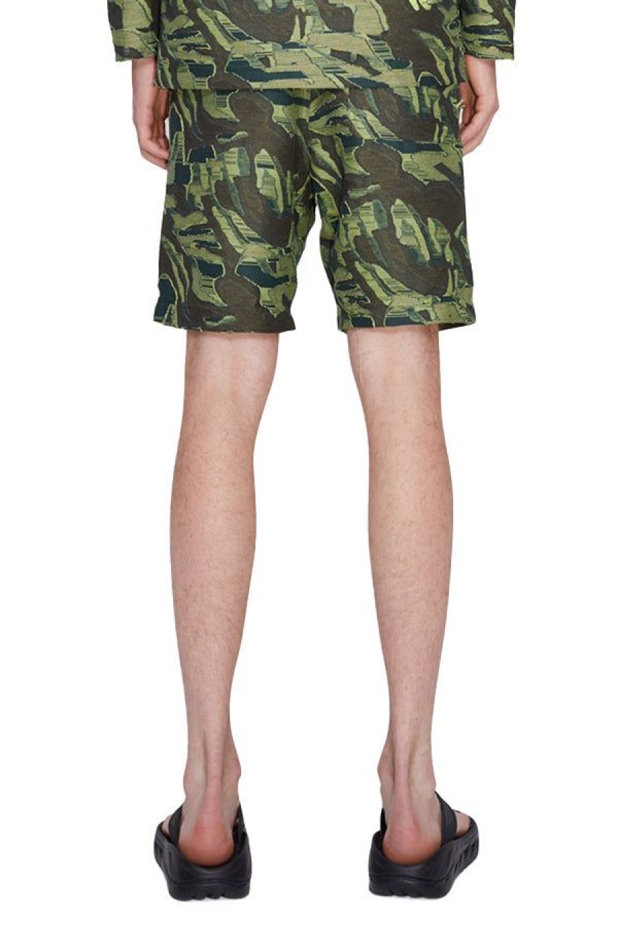 Abbigliamento WOOD WOOD | Kurt Fil Coupe Shorts Dark Green