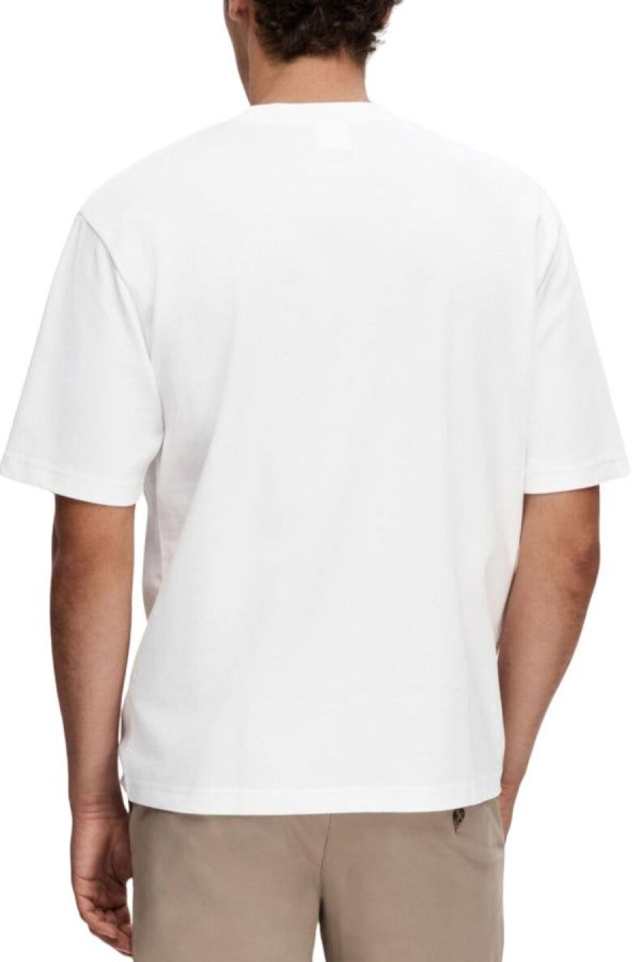 Abbigliamento SELECTED | Slhlooseoscar Ss O-Neck Tee Bright White