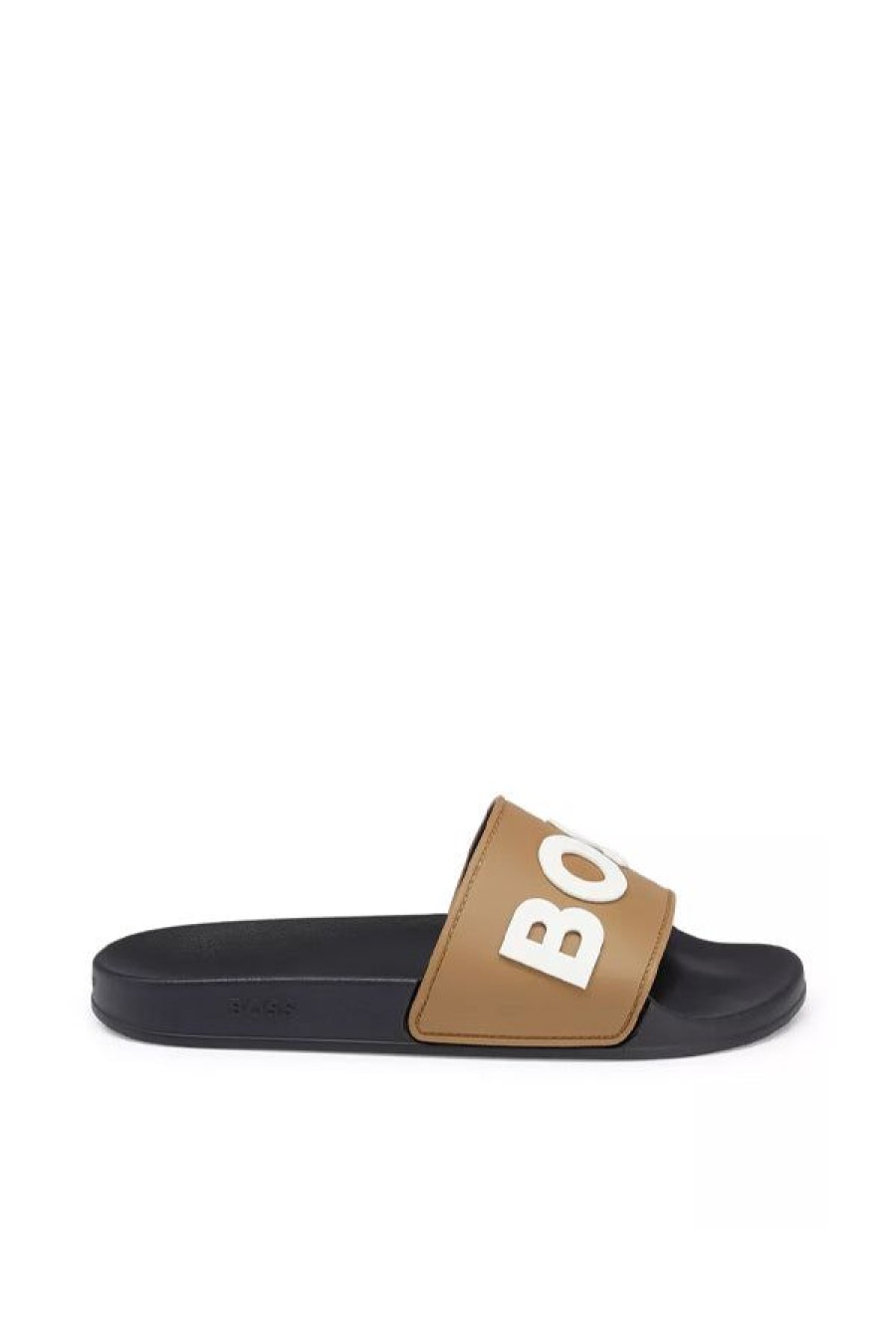 Calzature BOSS | Slides Kirk_Slid_Rblg Medium Beige