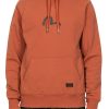 Abbigliamento EVISU | Seagull Print Hooded Sweatshirt Mineral Red