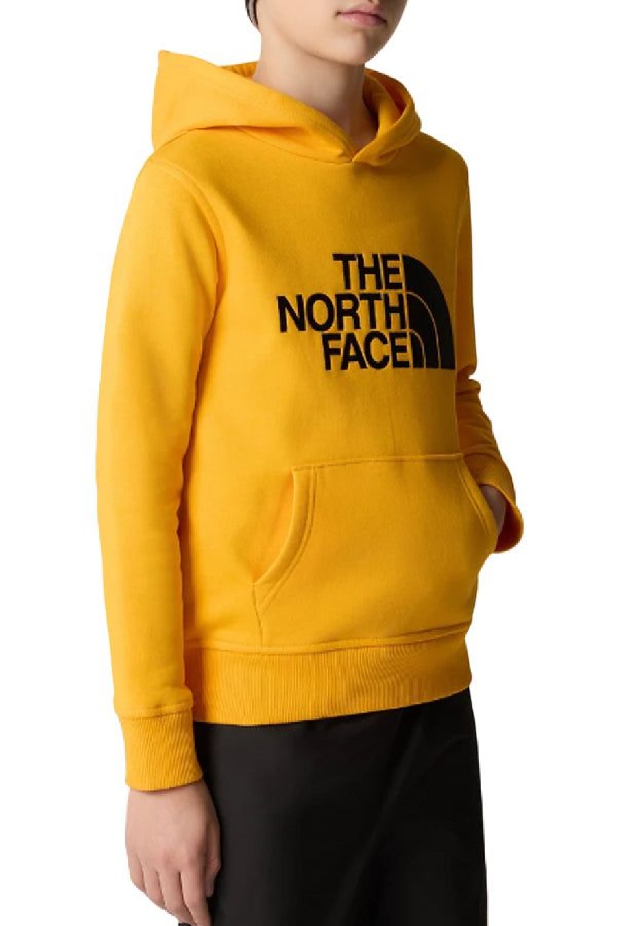 Abbigliamento THE NORTH FACE | Felpa Con Cappuccio Drew Peak Da Bambino Summit Gold