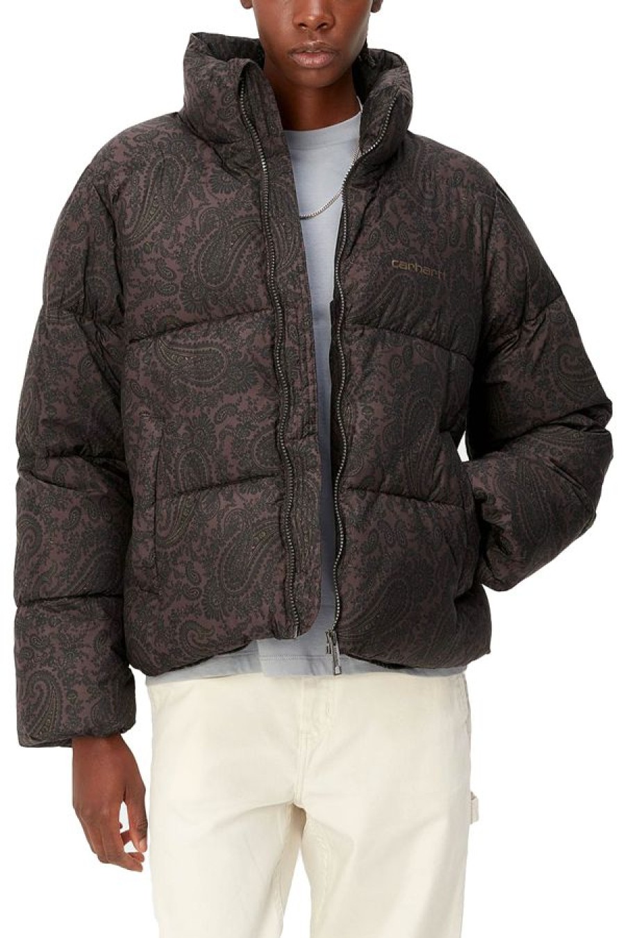 Abbigliamento CARHARTT WIP | W' Springfield Jacket Paisley Print, BucNewe / Black