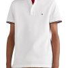 Abbigliamento TOMMY HILFIGER | 1985 Rwb Tipped Slim Polo White