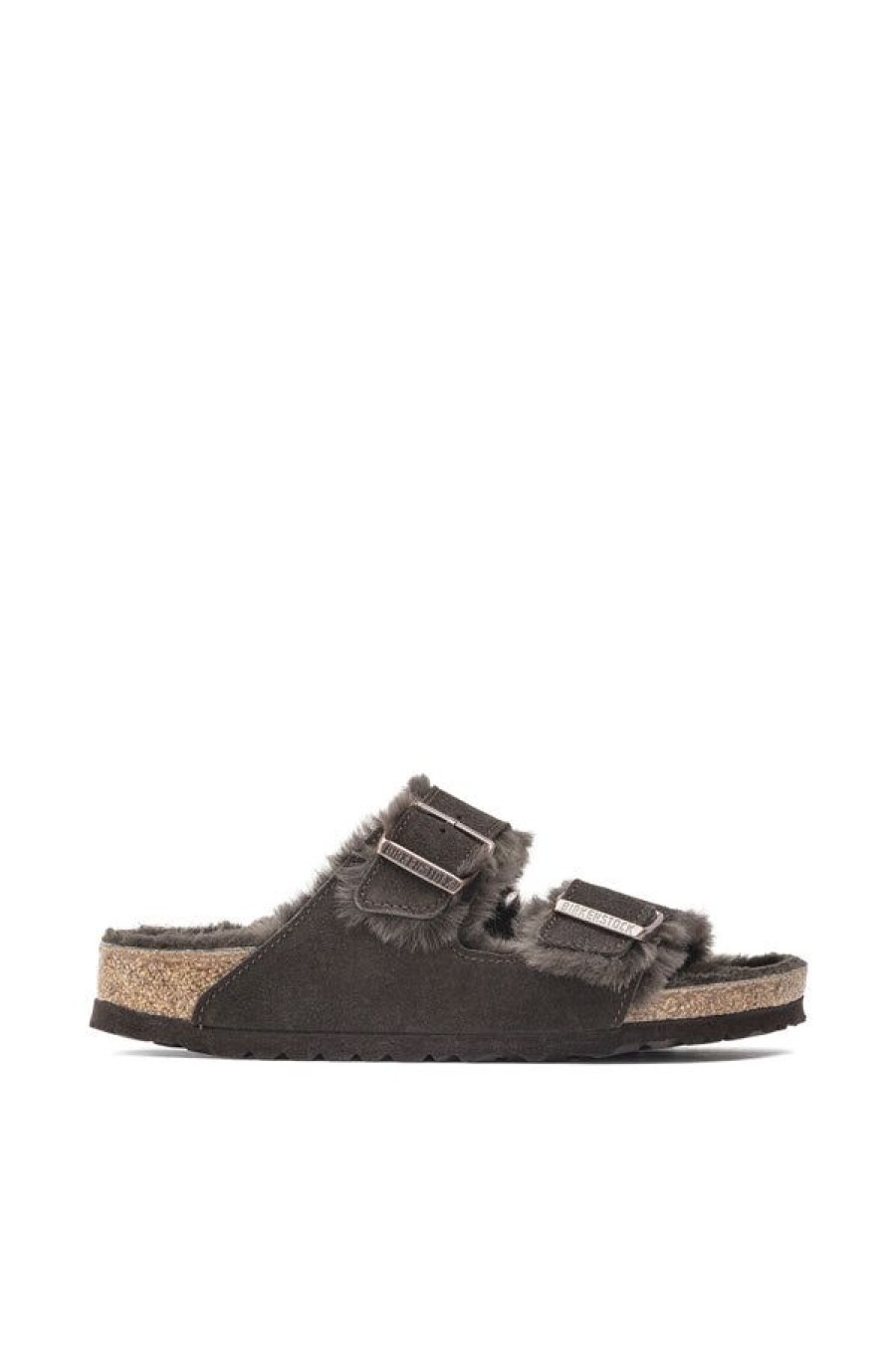 Calzature BIRKENSTOCK | Arizona Shearling Suede Leather Mocca