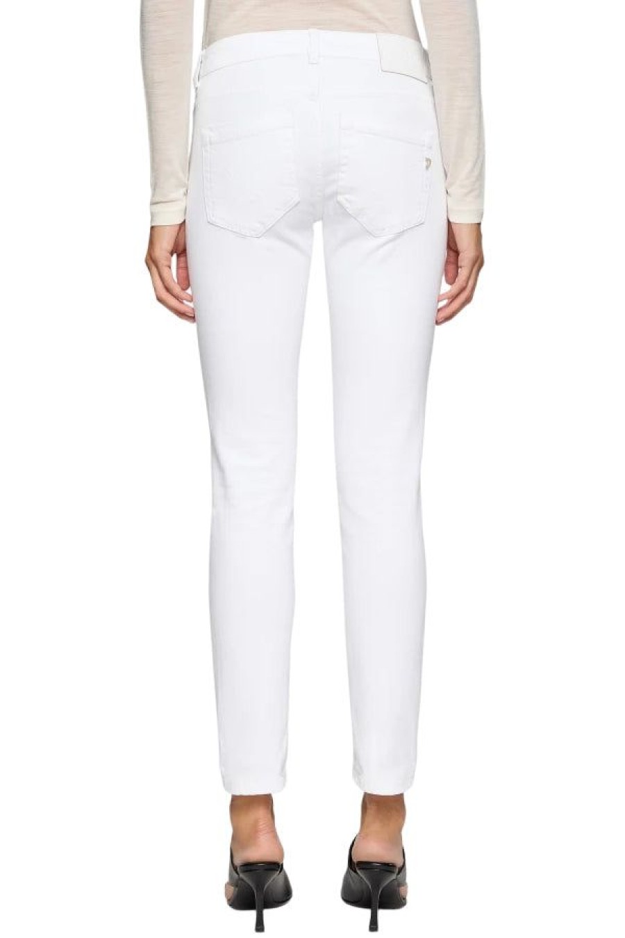 Abbigliamento DONDUP | Pantalone Monroe Bianco