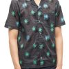 Abbigliamento WOOD WOOD | Brandon Abstract Beach Ss Shirt Navy Aop