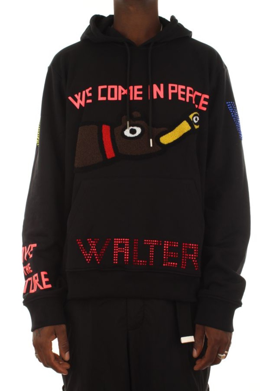 Abbigliamento WALTER VAN BEIRENDONCK | Dog Hoody Oversized Cc26 Black