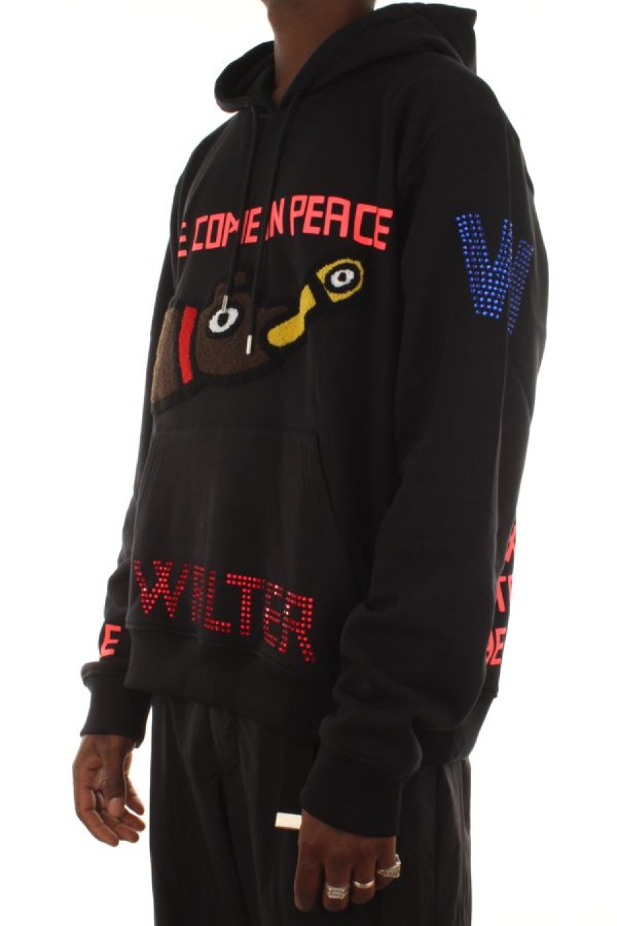 Abbigliamento WALTER VAN BEIRENDONCK | Dog Hoody Oversized Cc26 Black