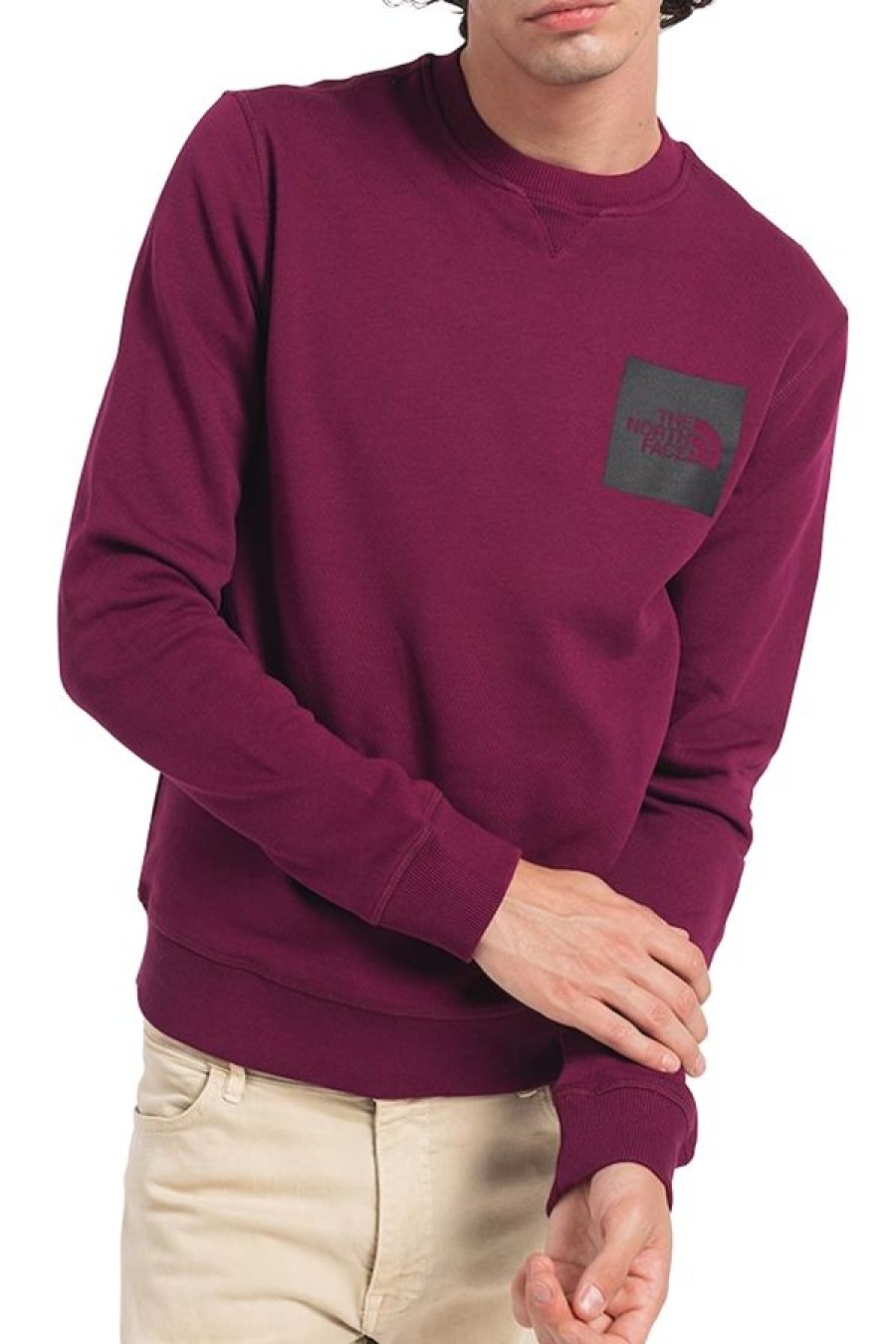 Abbigliamento THE NORTH FACE | Felpa Girocollo Fine Boysenberry