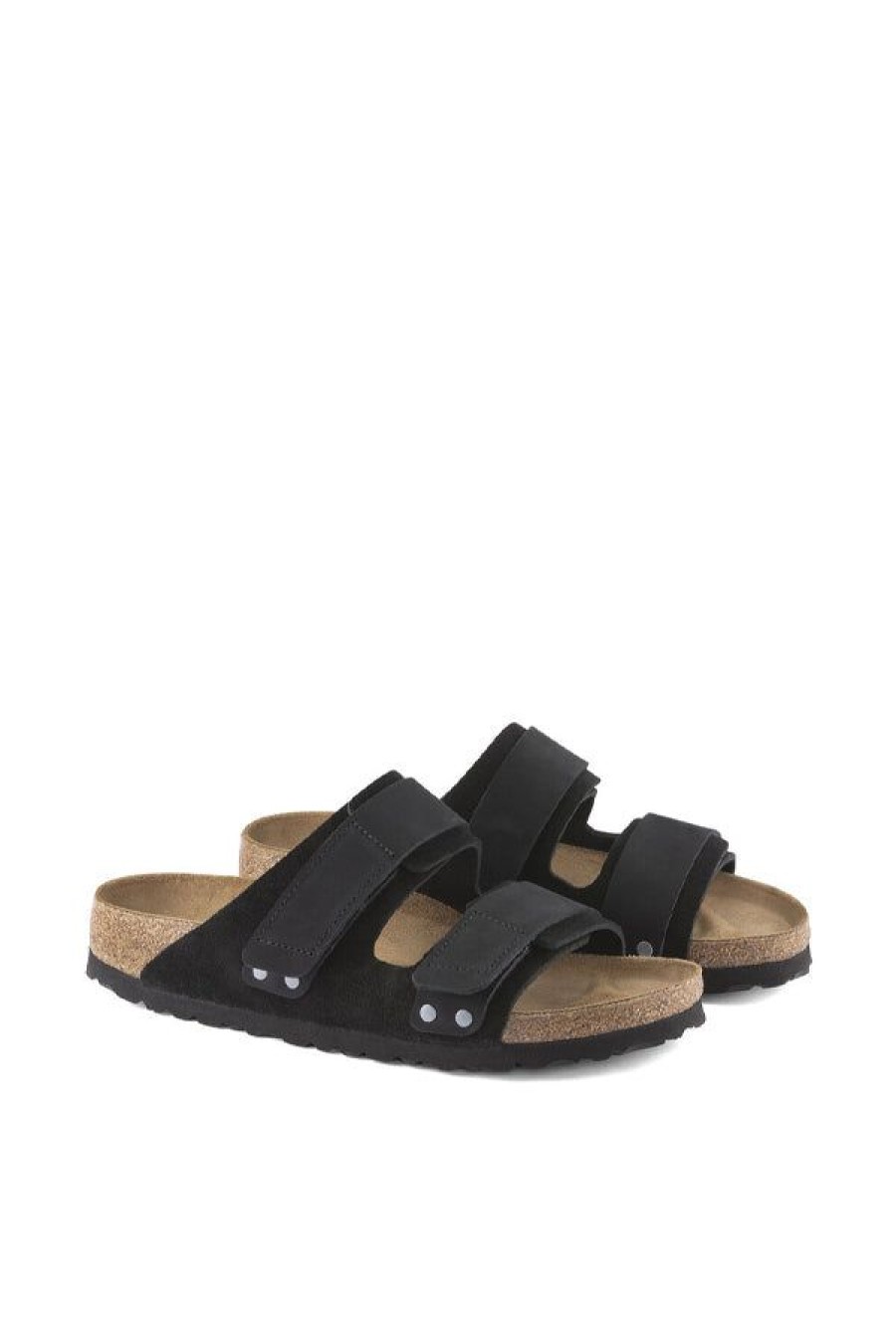 Calzature BIRKENSTOCK | Uji Suede Leather/Nubuck Black