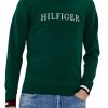 Abbigliamento TOMMY HILFIGER | Hilfiger Flag Cuff Crew Neck Prep Green