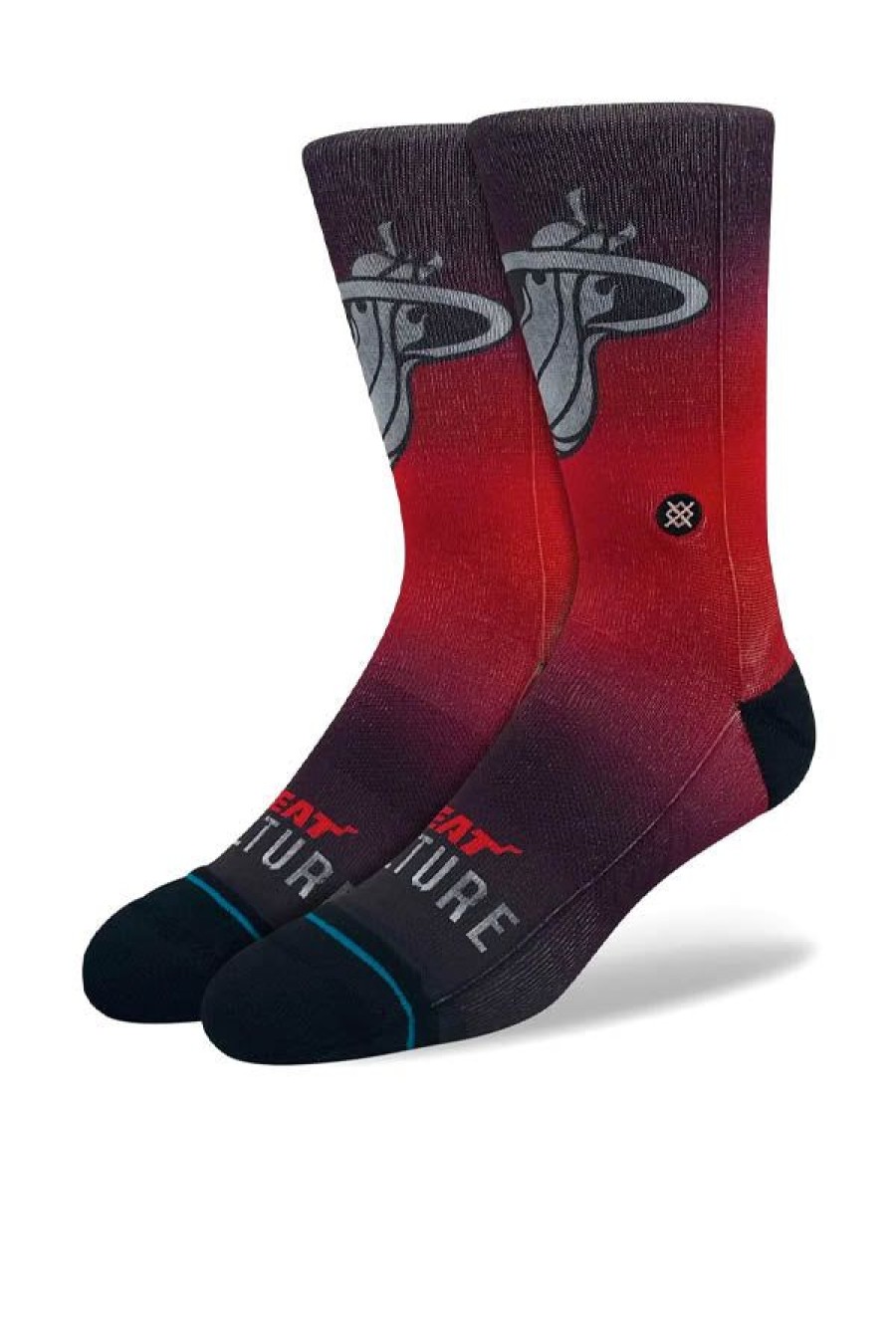 Accessori STANCE | Stance X Nba 2024 Miami Heat Crew Socks Black/Red