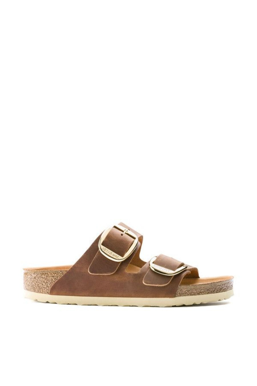 Calzature BIRKENSTOCK | Arizona Big Buckle Oiled Leather Cognac