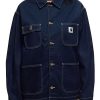 Abbigliamento CARHARTT WIP | W' Og Michigan Coat Blue/One Wash