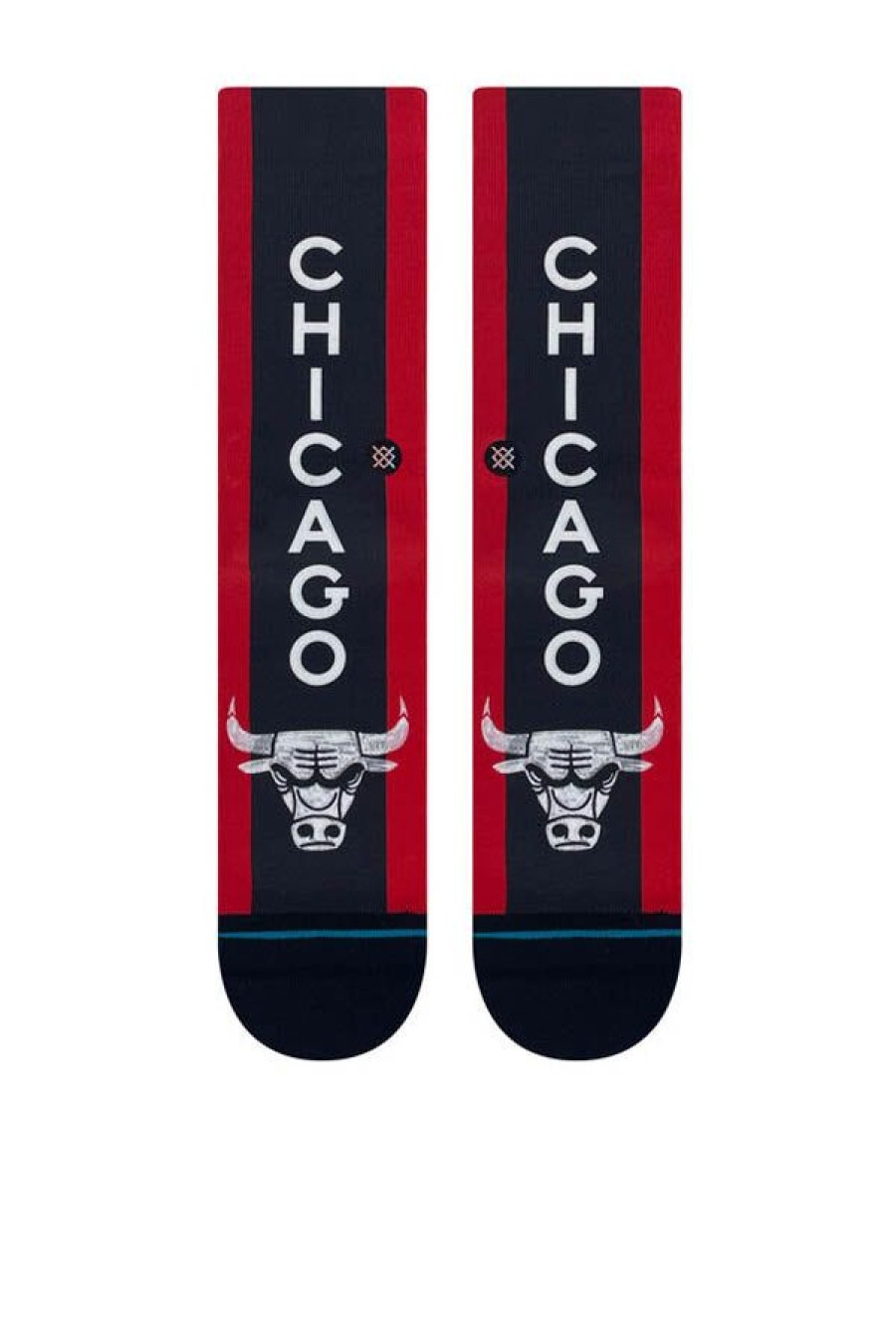 Accessori STANCE | Stance X Nba 2024 Chicago Bulls Crew Socks Black/Red