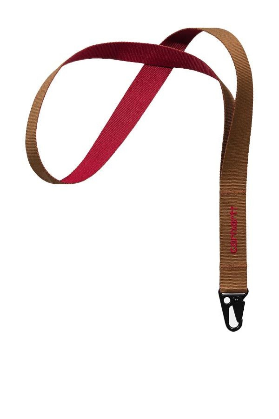 Accessori CARHARTT WIP | Heston Keychain Hamilton Brown / Cherry