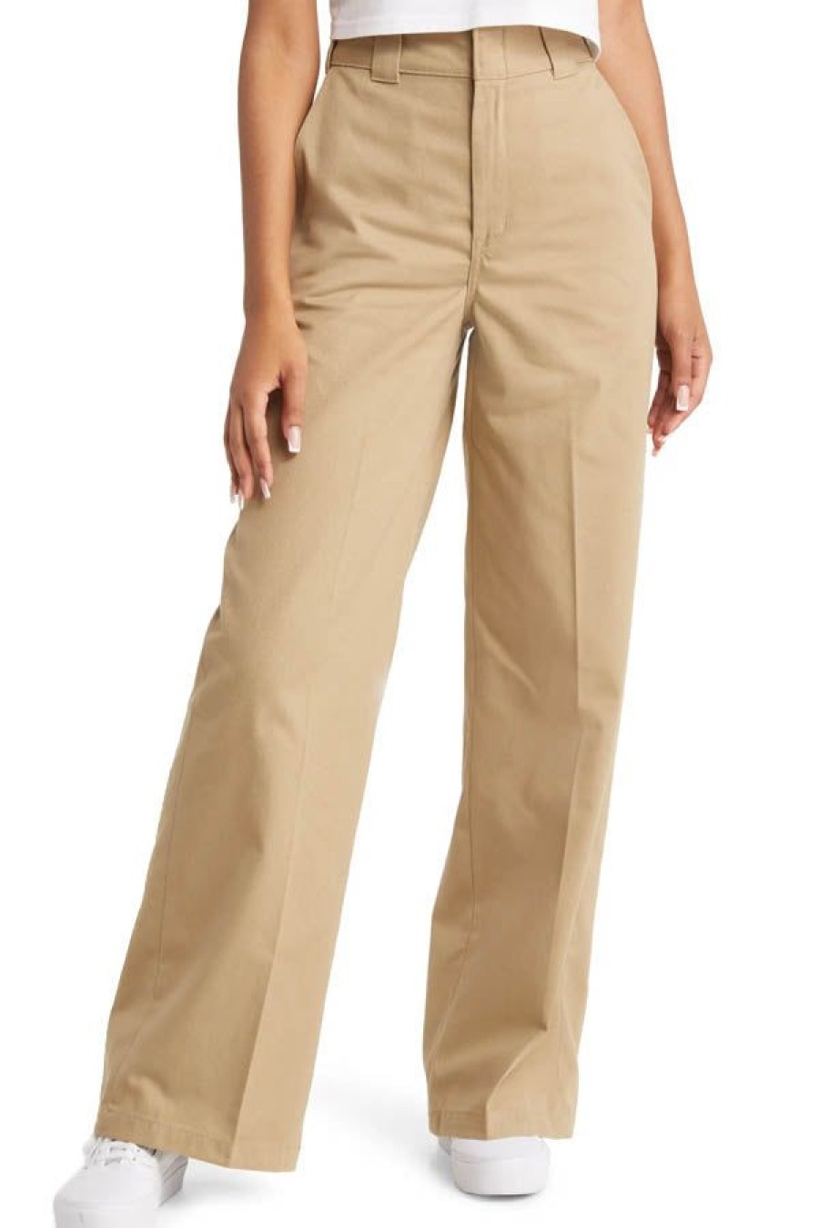 Abbigliamento DICKIES | Pantaloni Wide Leg Work Khaki