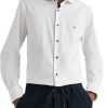 Abbigliamento TOMMY HILFIGER | Cl Stretch Solid Poplin Sf Shirt White