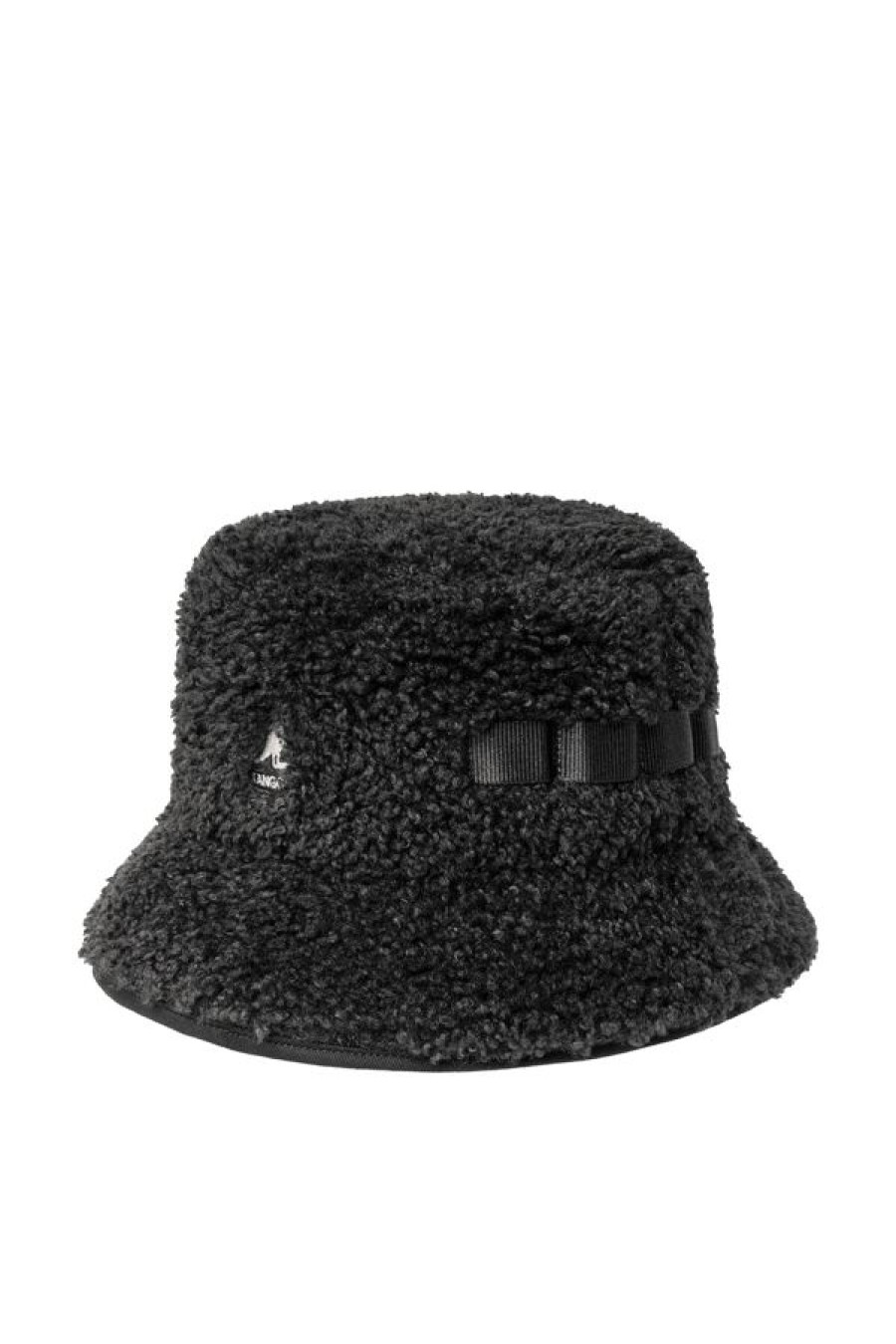 Accessori KANGOL | Faux Shearling Utility Bucket Black