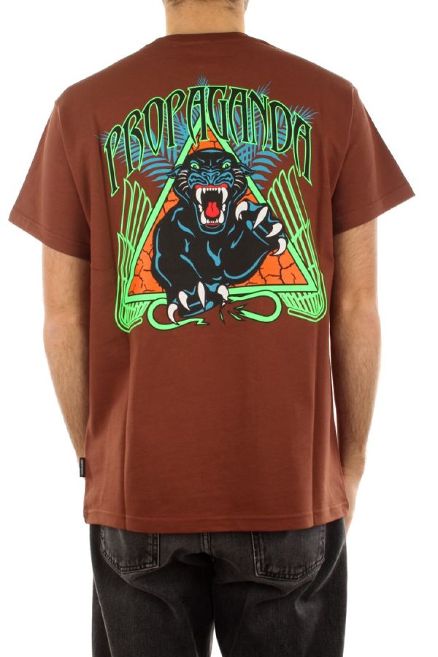 Abbigliamento PROPAGANDA | T-Shirt Triangle Panther Mink