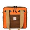 Accessori FILSON | Borsa Tin Cloth Tote Con Zip Dark Tan / Flam