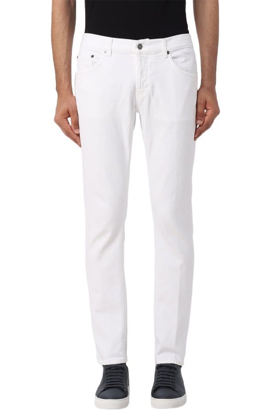 Abbigliamento DONDUP | Pantalone Mius Bianco