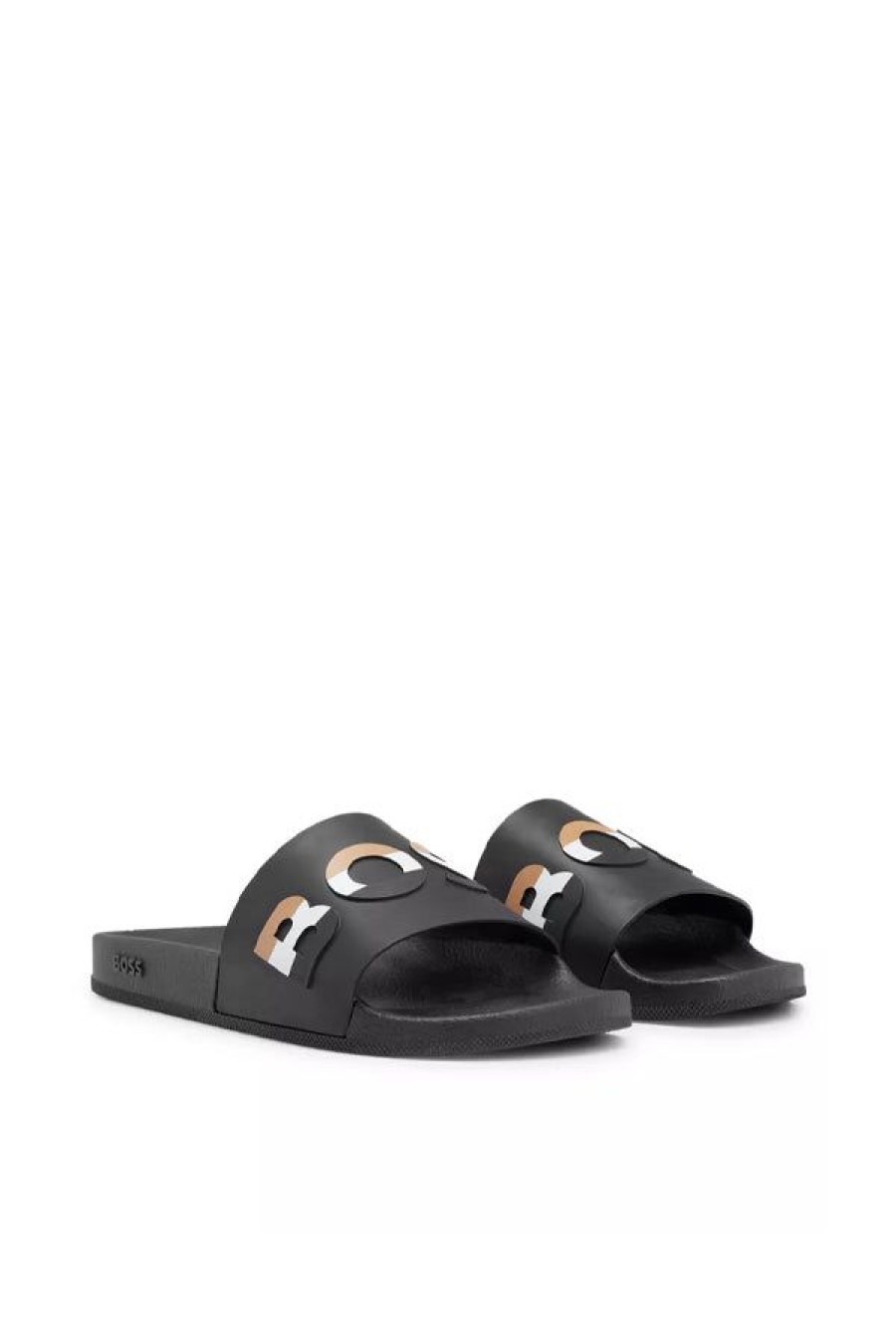 Calzature BOSS | Slides Bay_It_Slid_Inslg Black