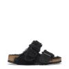 Calzature BIRKENSTOCK | Arizona Split Shearl, Suede Leather Teddy Black