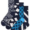 Accessori HAPPY SOCKS | 4-Pack Moody Blues Socks Gift Set 6500