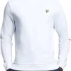 Abbigliamento LYLE & SCOTT | Brushed Back Crew Neck Sail White