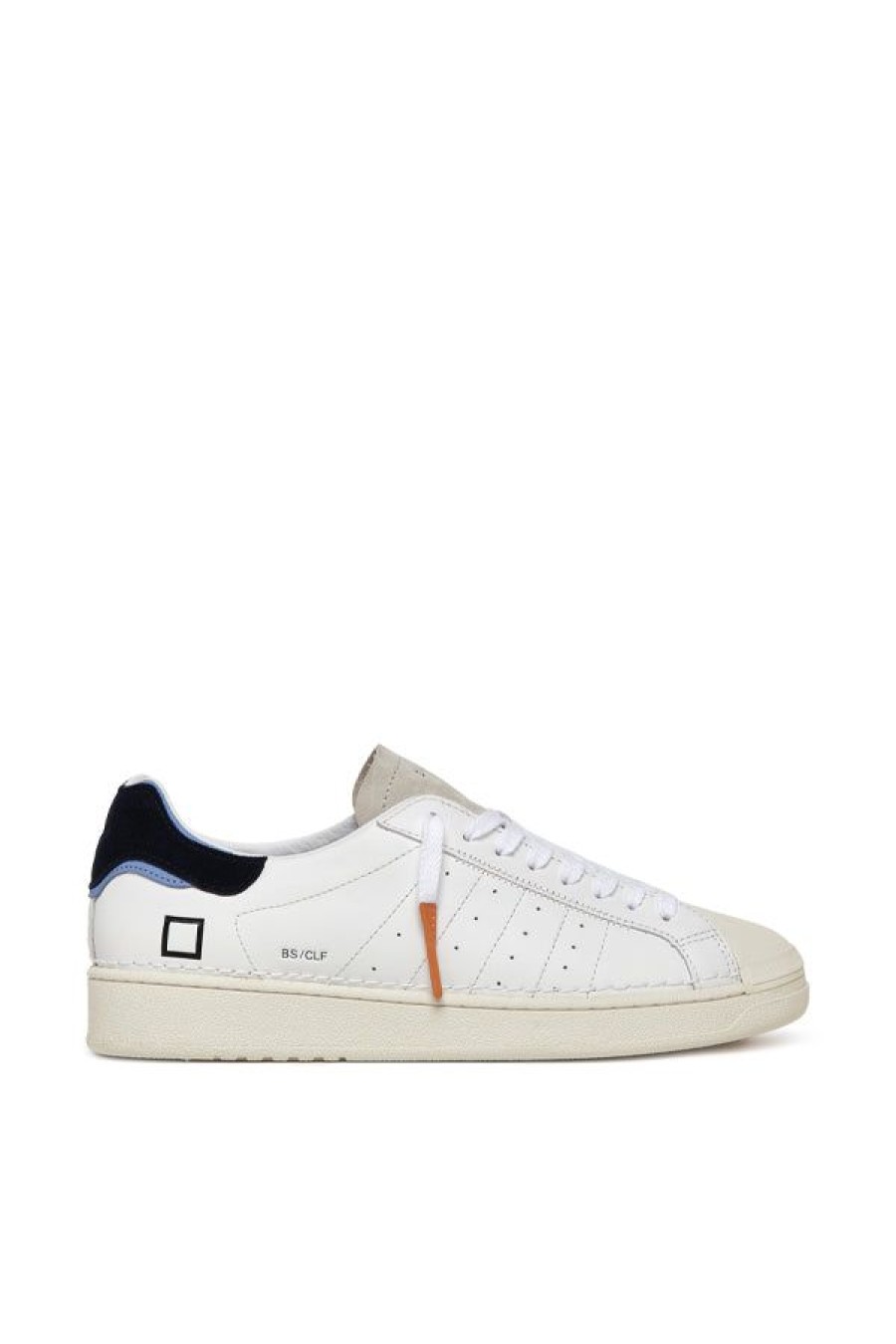 Calzature D.A.T.E. | Base Calf White-Blue