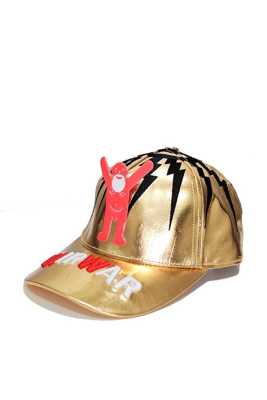 Accessori WALTER VAN BEIRENDONCK | Wirwar Cap Comb. Iii Gold