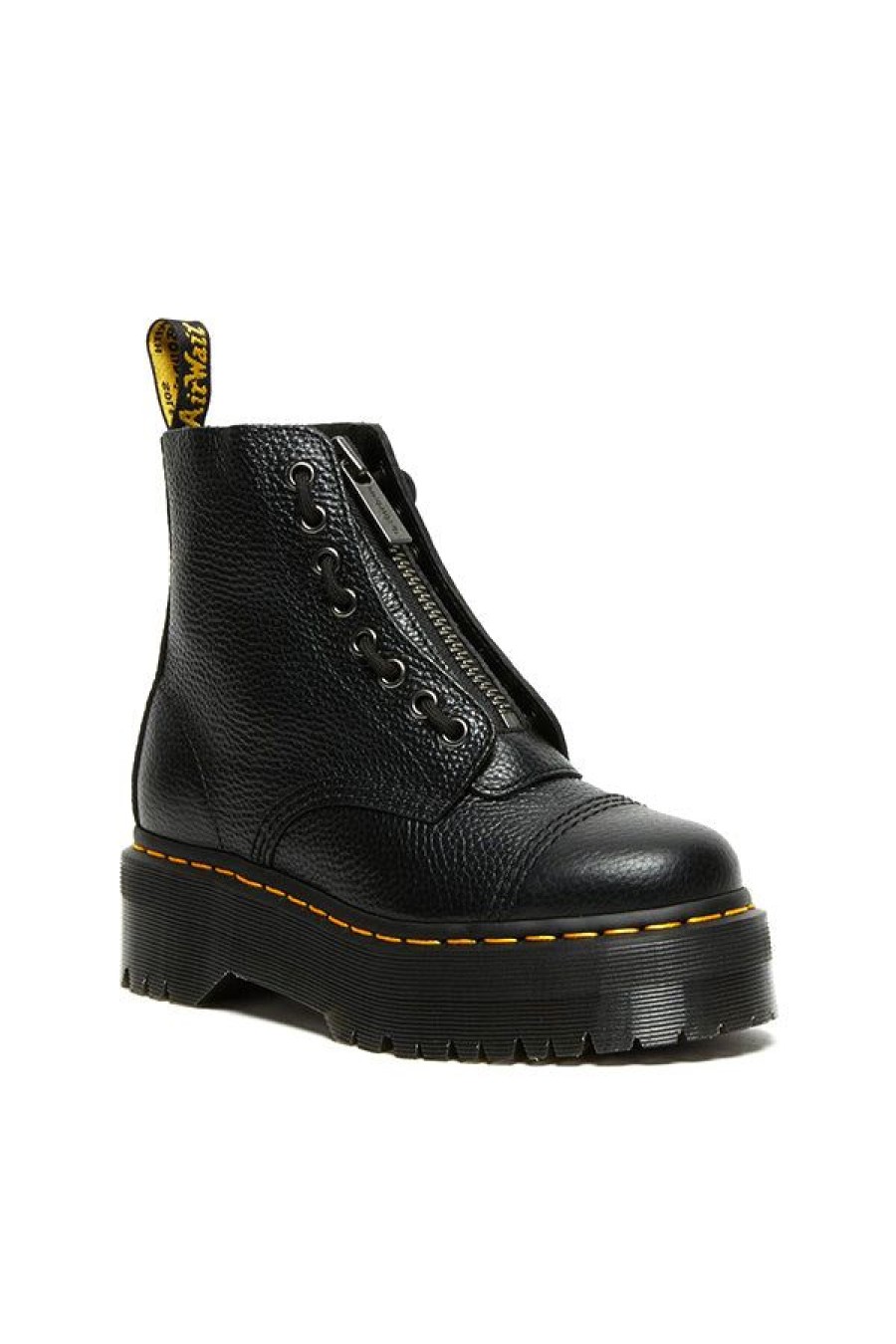 Calzature DR. MARTENS | Stivali Platform In Nappa Lavorata Sinclair Black Milled Nappa