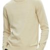 Abbigliamento SELECTED | Slhrobert Ls Knit Mock Neck Oatmeal