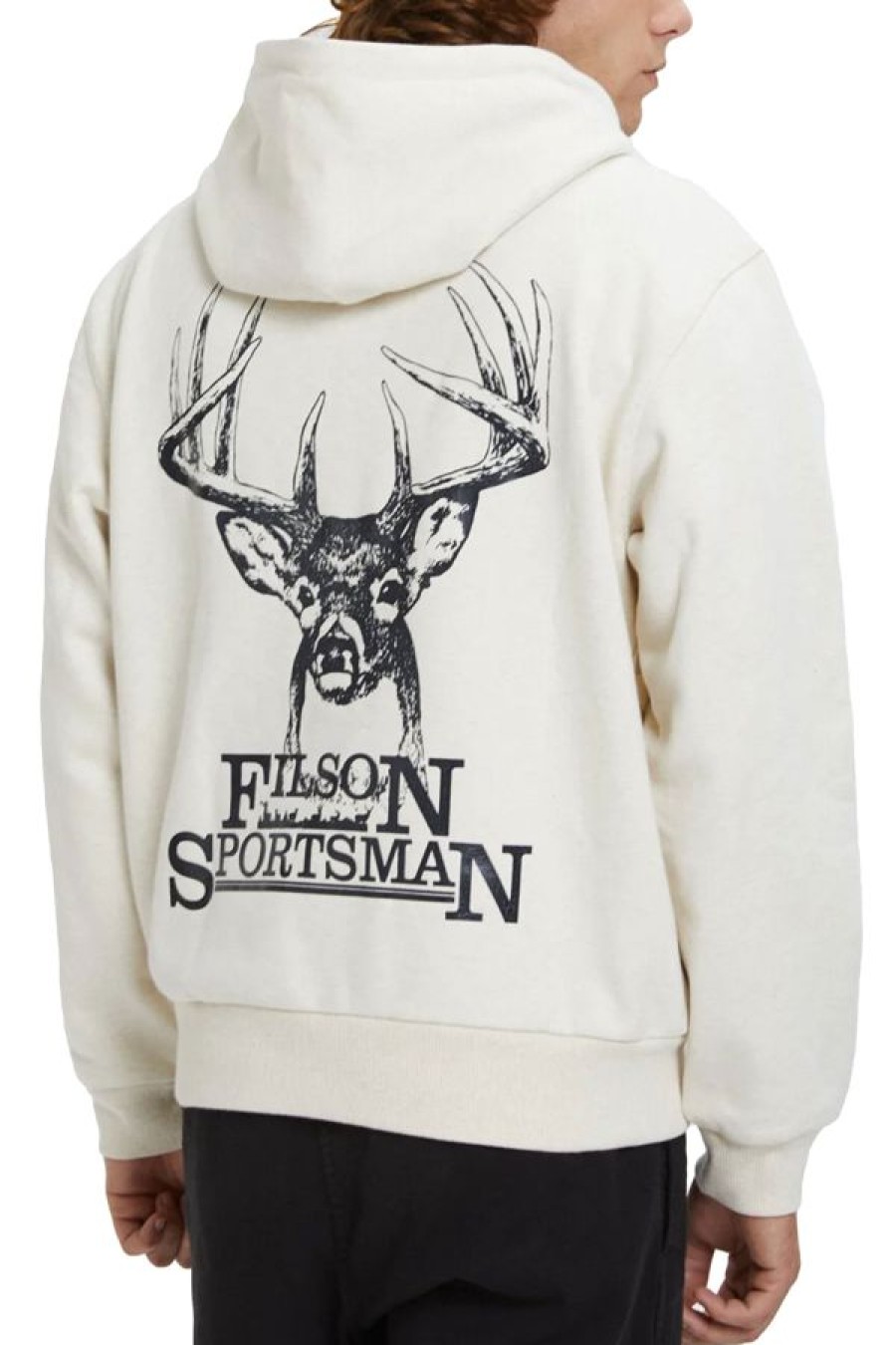 Abbigliamento FILSON | Felpa Prospector Graphic Hoodie Natural Heather