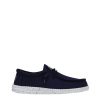 Calzature HEY DUDE | Wally Slub Canvas Navy