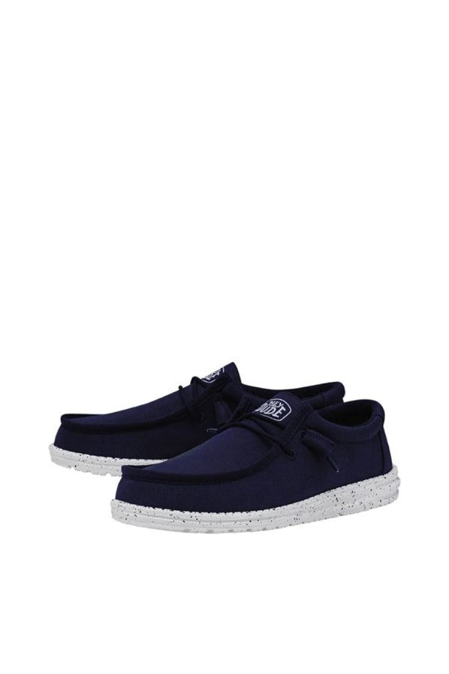 Calzature HEY DUDE | Wally Slub Canvas Navy