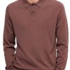 Abbigliamento SELECTED | Slhtown Merino Coolmax Knit Polo Peppercorn